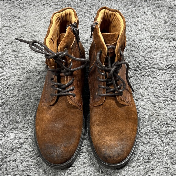 P & Jones brown lace up boots size. 7 main image 12